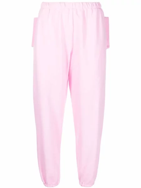 Cropp pantaloni Natasha Zinko roz