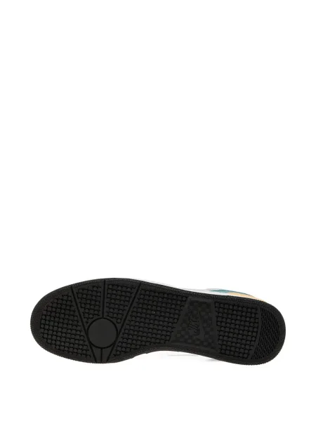 Sneakerși Nike Cortez plasă cu model piele de șarpe portocaliu