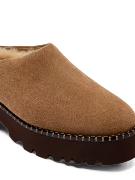 Papuci tip mules Ugg maro