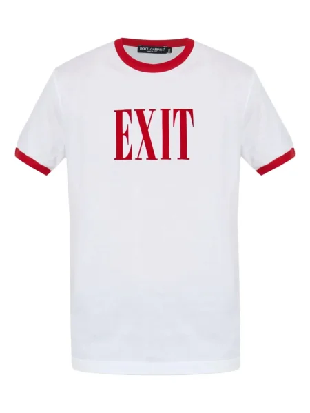 Tricou Dolce & Gabbana cu imagine alb