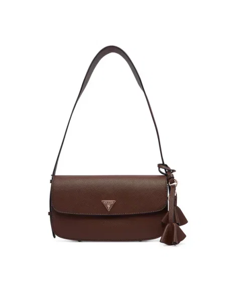 Guess Дамска чанта Danielle кафяв