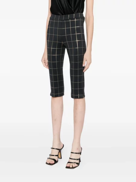 Kαρό σορτς Cynthia Rowley μαύρο