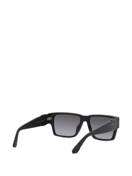 Sunčane naočale Philipp Plein Eyewear s autogramom crna