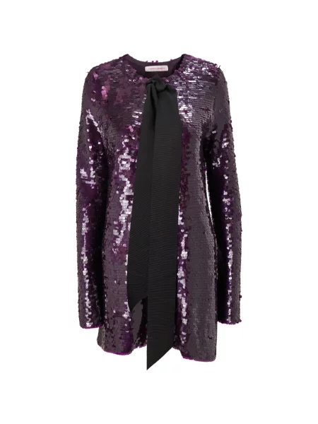Bluză Carolina Herrera cu paiete violet