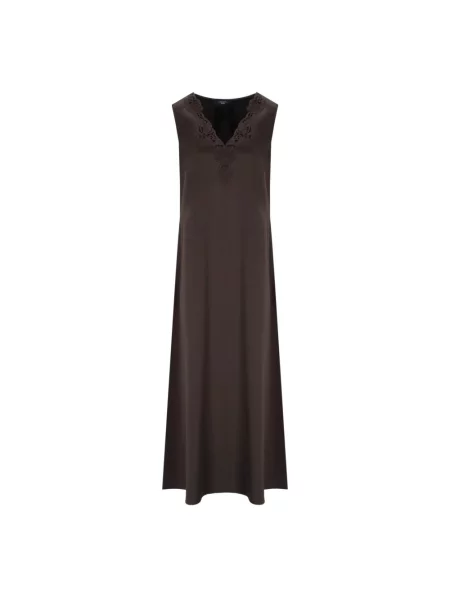 Sukienka Weekend Max Mara brązowa