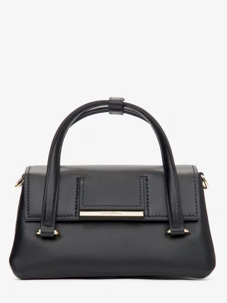 Кожаная сумка Cromia черная