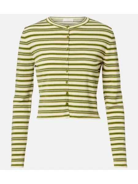 Cardigan Faithfull verde