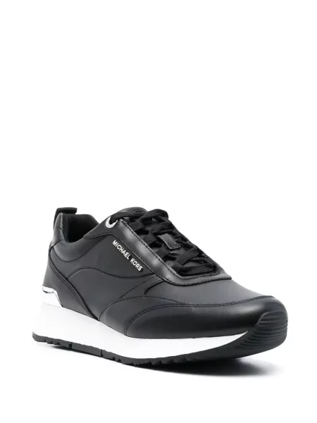 Sneakersy Michael Michael Kors plisowane brązowe