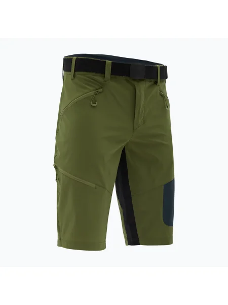 Мъжки шорти за колоездене SILVINI Rango Pro green зелено