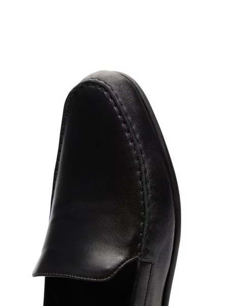Δερμάτινα loafers Loulou De Saison μαύρο