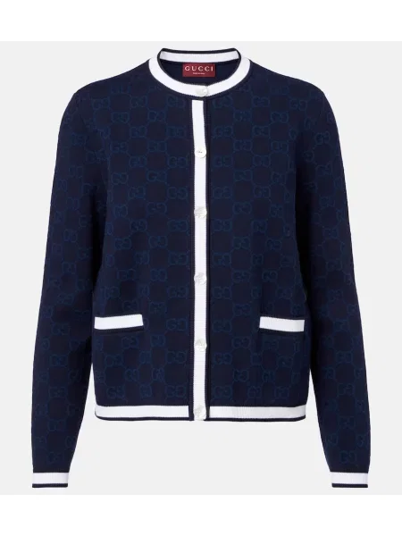 Cardigan Gucci albastru