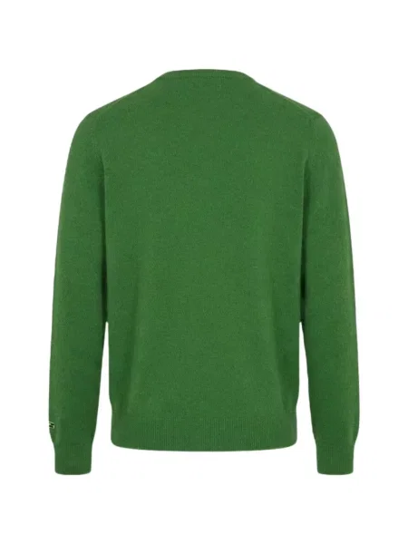 Pulover Mc2 Saint Barth din cașmir verde