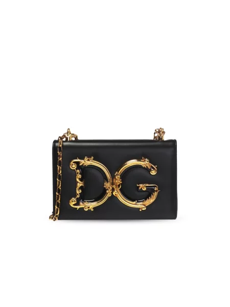 Torebka dziecięca Dolce And Gabbana czarna