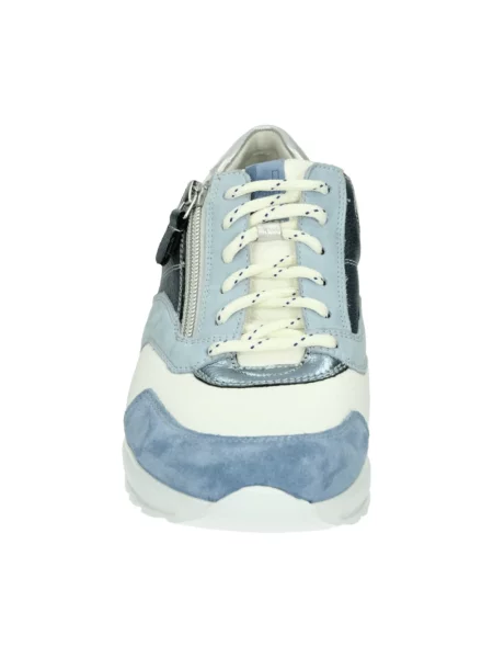 Sneakersy Durea zamszowe niebieskie