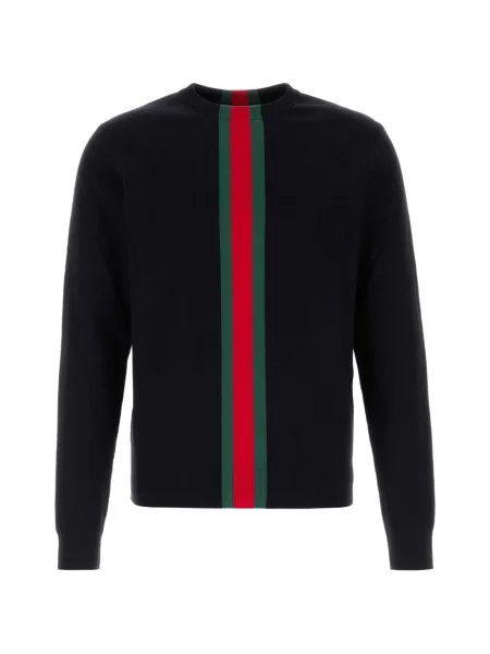 Pulover Gucci cu dungi negru