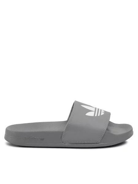 Шлепанцы Adidas серые