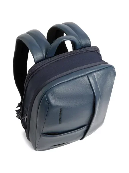 Rucsac Piquadro din piele albastru