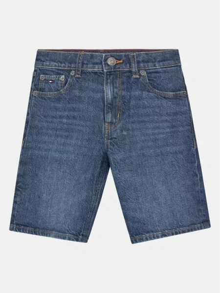 Tommy Hilfiger Szorty jeansowe granatowy