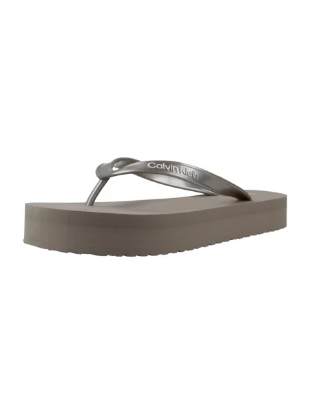 Papuci Calvin Klein gri