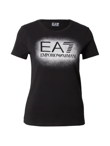 Emporio Armani Tricou negru alb