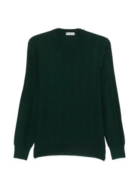 Lung pulover Vengera verde