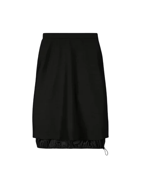 Spódnica midi Tory Burch wełniana czarna