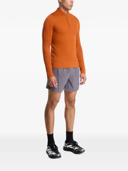 Długa bluza Adidas pomarańczowa