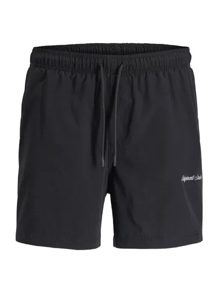 JACK & JONES Kratke kopalne hlače JPSTMAUI' črna