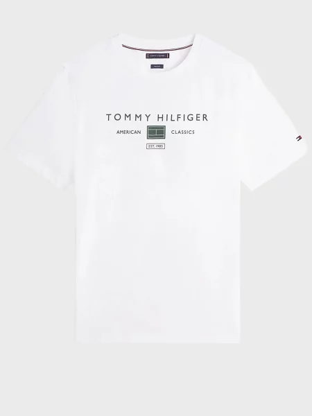 Футболка Tommy Hilfiger біла
