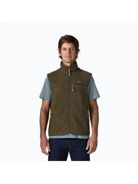 Vestă pentru bărbați Patagonia Retro Pile basin green verde