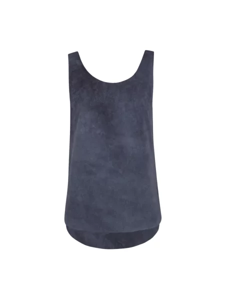 Top Cortana na ramiączkach niebieski