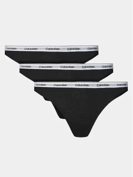 Calvin Klein Siaurikės / balta juoda