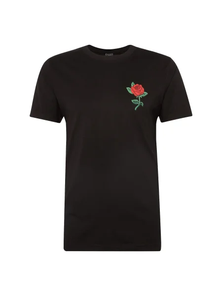 Mister Tee Tricou Rose verde / roși aprins negru