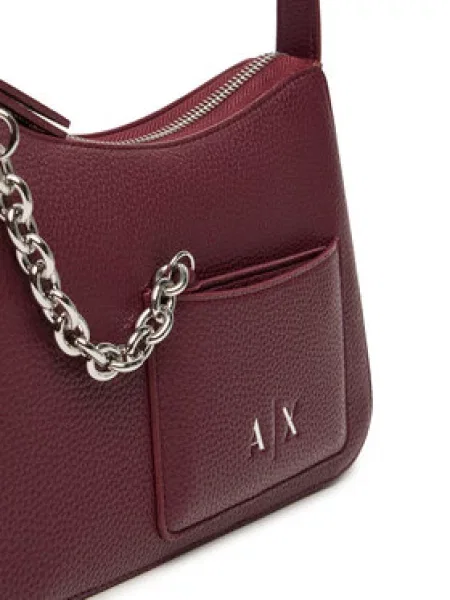 Armani Exchange Ročna torba Bordo rdeča