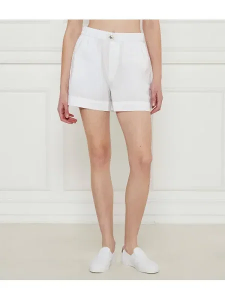 Calvin Klein Jeans Rövidnadrág fehér