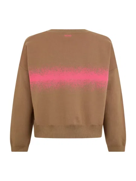 Dzianinowy sweter Herno brązowy