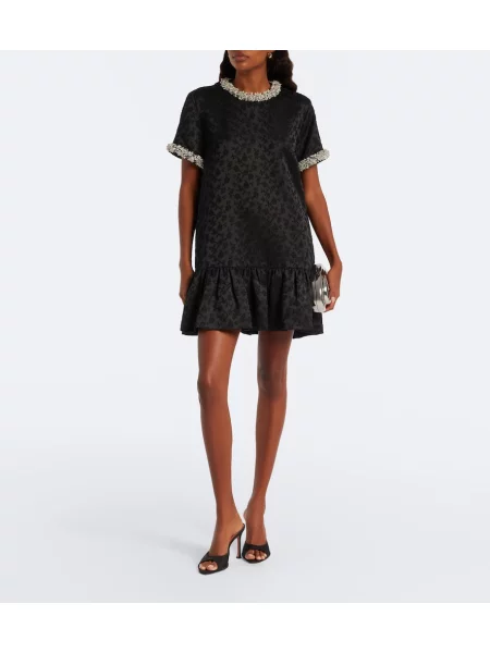 Rochie Simkhai din jacard negru
