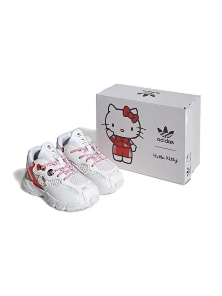 Sneakersy dziecięce Adidas białe