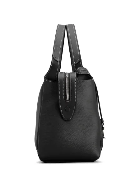 Geanta de piele Tod's din piele mini negru