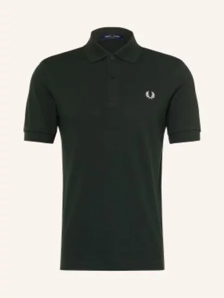 Fred Perry Piqué Polokošile Regular Fit černá