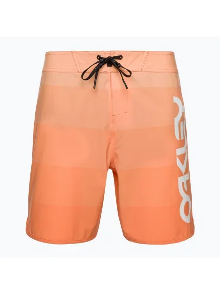Plavecké šortky Oakley Retro Mark oranžové
