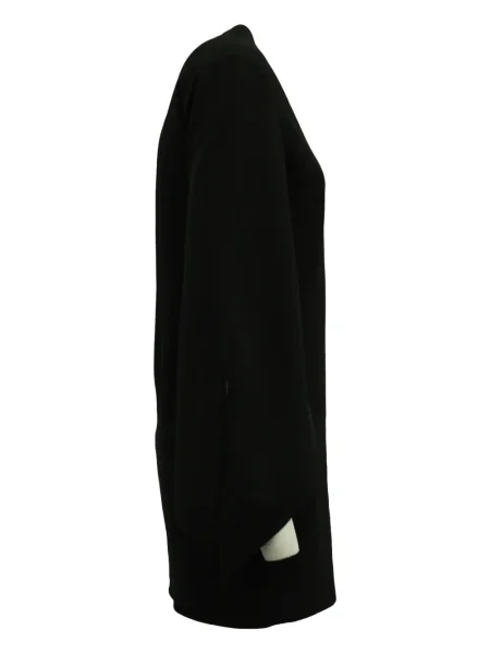 Rochie maxi Tibi cu decolteu în V lungă de costum negru