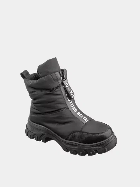 Кожаные повседневные ботинки Casual черные