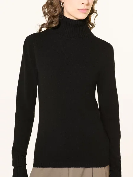 Ftc Cashmere Svetr S Rolákem Z Kašmíru černá