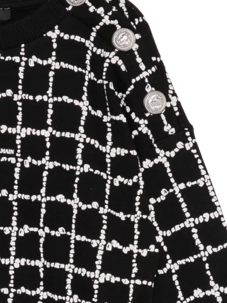 Bluza dziecięca Balmain czarna