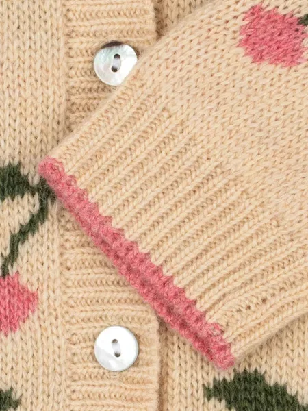Konges Sløjd светр дитячий вовняний BELOU COLLAR CARDIGAN