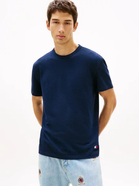 Tommy Jeans Koszulka Mężczyźni S niebieski