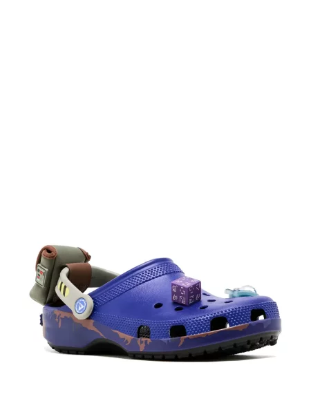Papuci Crocs violet