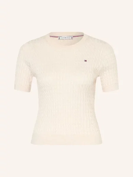 Tommy Hilfiger Úpletové Tričko béžová