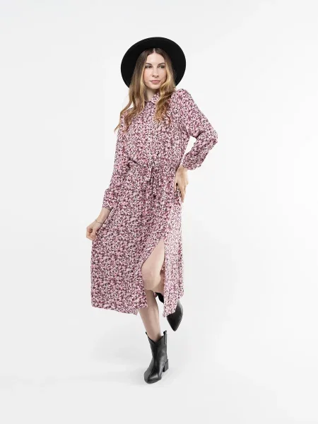 LAWA Сукня міді рожевий